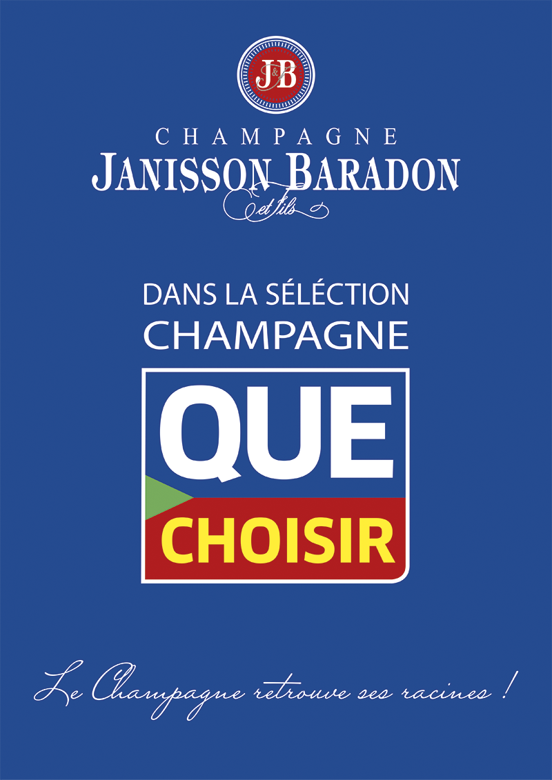 Champagne Janisson Baradon dans la séléction champagne Que Choisir